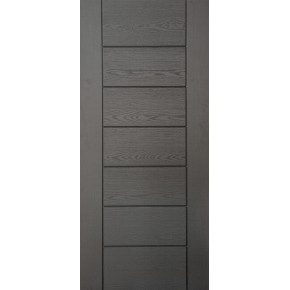 Pannello per Porta Blindata in Vetroresina da Esterno Helios Grigio 90x210