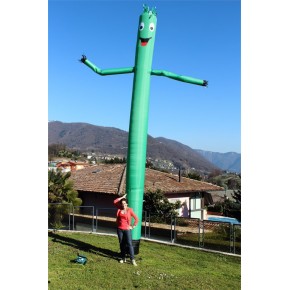Sky Dancer gonfiabile 6 metri Pubblicita con motore aria Luci Led Telecomando 2