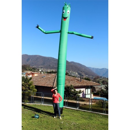 Sky Dancer gonfiabile 6 metri Pubblicita con motore aria Luci Led Telecomando