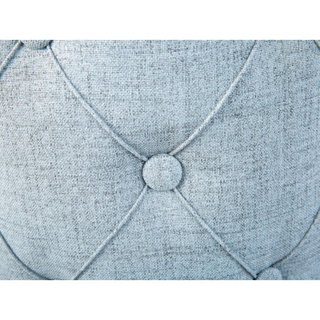 Pouff Contenitore Rotondo Grigio 34x40 Puff Poggiapiedi Pouf Divano Portariviste