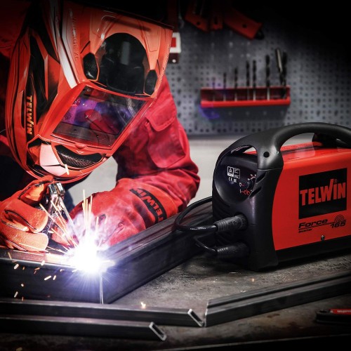 Saldatrice Inverter Telwin Force 165 a Elettrodo Saldatura Mig Mag Tig Mma 
