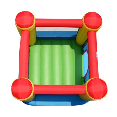 Salterello Top Castello Gonfiabile Giostra Gioco Bambini Pompa soffiante inclusa