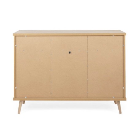 Mobile 120 Madia Rovere 3 Ante Grigio Rovere Porta Tv Buffet Credenza da Salotto