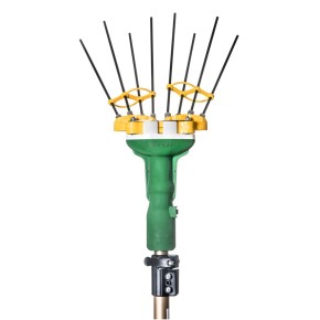 Raccogli Olive a Batteria 12V Abbacchiatore Elettrico Scuotitore Agricoltura 