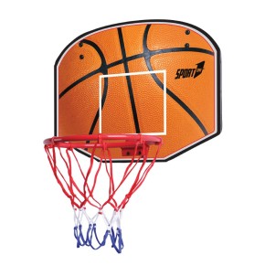 Tabellone Canestro 28 cm da Basket Metallo Rete Bambini Pallacanestro Basketball