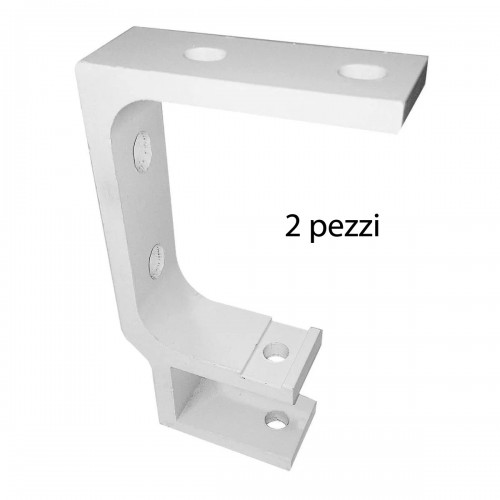 2 Staffe per Tenda da Sole a Soffitto Parete Balcone Terrazzo Giardino Esterno
