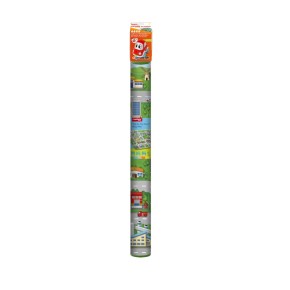 Tappeto per Bambini 173x120 Arrotolabile Macchina Antiscivolo Gioco Cameretta 2
