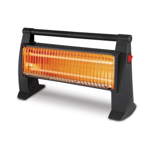 Stufa Elettrica Infrarossi al Quarzo 1200 w Portatile Basso Consumo Caldo Bagno