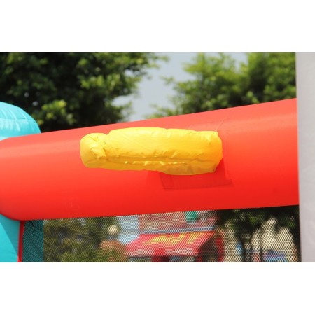 Gonfiabile per Bambini Castello Medioevo 13in1 Scivolo Salterello Palline Giochi