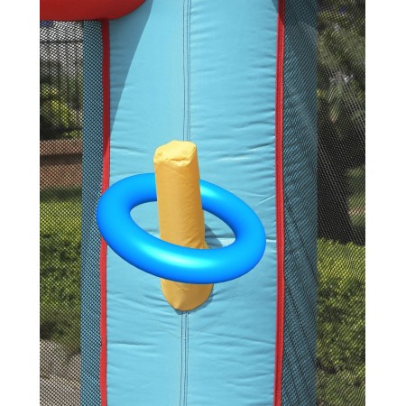 Gonfiabile per Bambini Castello Medioevo 13in1 Scivolo Salterello Palline Giochi