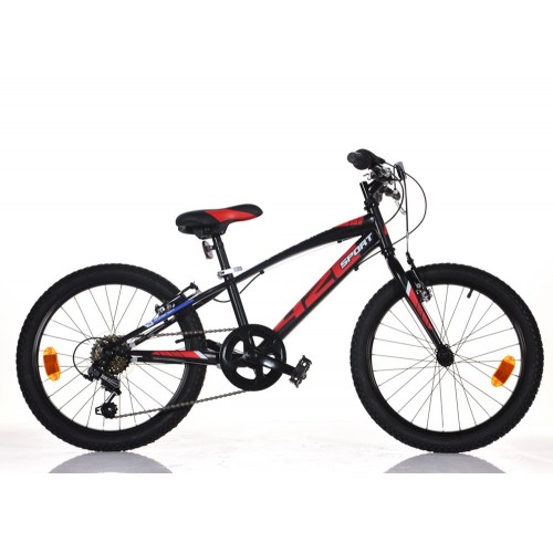 Bicicletta 20 Pollici MTB Moutain Bike Bici per Bambino Ragazzo Cambio Shimano