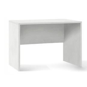 Tavolo Kit Scrivania 120 cm Ossido Bianco Piccola Moderna Ufficio Cameretta Pc