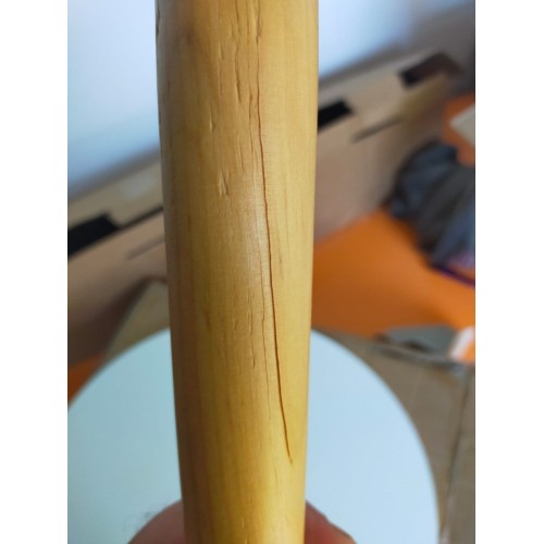 Outlet Tavolino da Caffe Bianco 40 cm Rotondo Divano Tavolinetto Salotto 