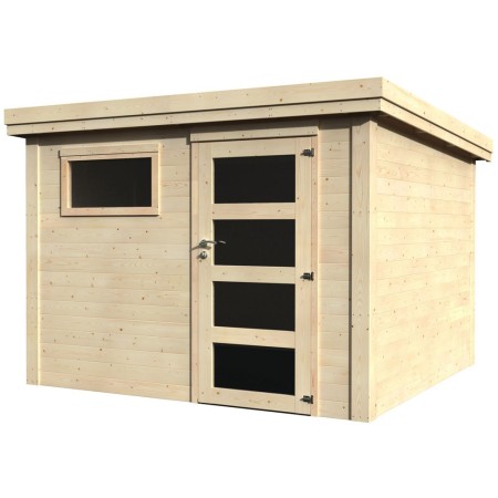 Casa 275x275 in Legno 28 mm da Giardino Rimessa per Attrezzi Casetta Depandance