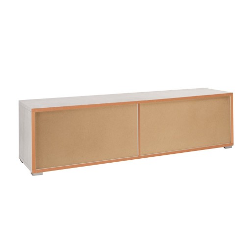 Mobile Moderno Porta TV 180 4 Cassetti Cemento Credenza Cassettiera Soggiorno