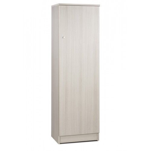 Armadio 1 Anta 150 h Mobile con Ripiani Multiuso da Bagno Salvaspazio Ufficio