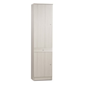 Armadio 180 2 Ante con Cassetto Mobile Alto Ripiani Scarpiera Colonna da Bagno