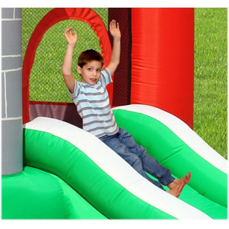 Castello Gonfiabile Scivolo Bambini Vasca Palline Saltarello Feste Compleanno