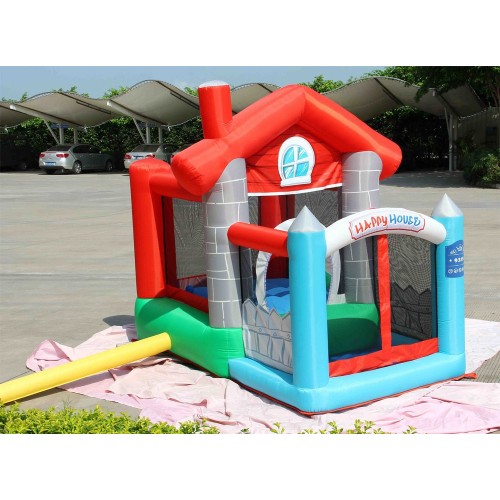 Castello Gonfiabile Scivolo Bambini Vasca Palline Saltarello Feste Compleanno