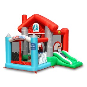 Castello Gonfiabile Scivolo Bambini Vasca Palline Saltarello Feste Compleanno 2
