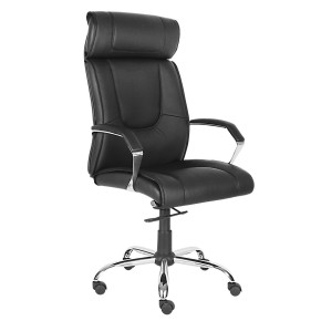 Sedia Ufficio con Ruote Imbottita Nera Braccioli Cameretta Poltrona Ergonomica
