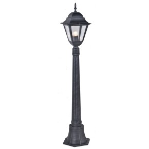 Lampione da 110 da Esterno Lampioncino per Giardino Moderno Lanterna Luce Vetro