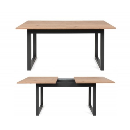 Tavolo Allungabile 160 200x90 Rovere Prolunga Estensibile Rettangolare Salotto