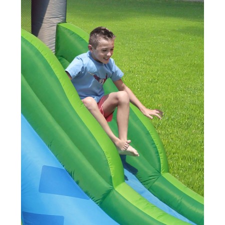 Castello Gonfiabile Scivolo per Bambini Big House Gioco Vasca Palline Saltarello