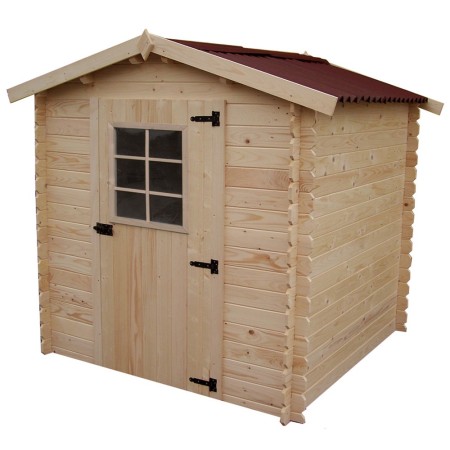 Casetta 2x2 in Legno 28 mm da Giardino Esterno per Attrezzi Blockhouse Rimessa