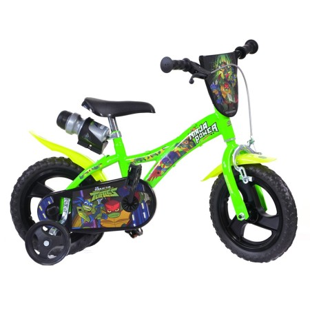 Bicicletta Bimbo Tartarughe Ninja Ruota 12 Pollici 3 4 5 anni da Bambino Rotelle