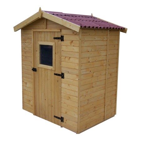 Casetta in Legno con Pavimento Mobile Ripostiglio da Giardino Esterno Attrezzi