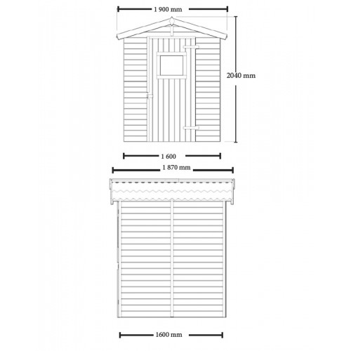 Casetta in Legno 160x160 Pavimento Mobile Ripostiglio Giardino Esterno Attrezzi