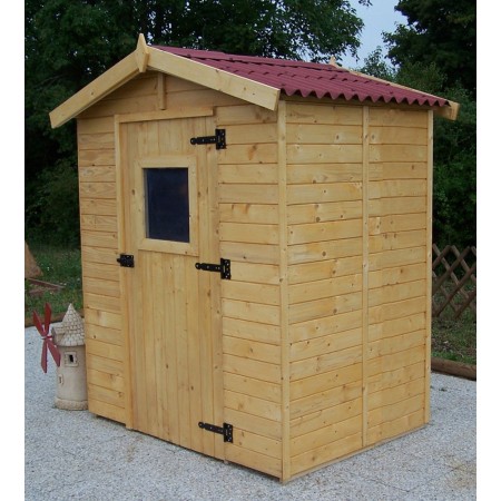 Casetta in Legno 160x160 Pavimento Mobile Ripostiglio Giardino Esterno Attrezzi