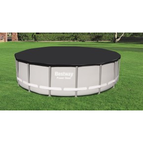 Copertura per Piscina Frame Rotonda Diametro 488 cm Telo Bestway Con Elastico