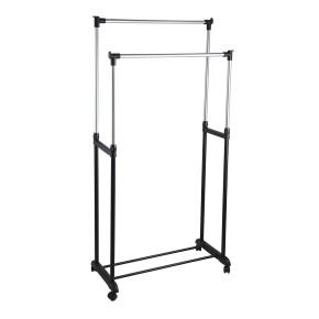 Carrello Stender Appendiabiti Porta Abiti con Ruote Economico Stand Attaccapanni