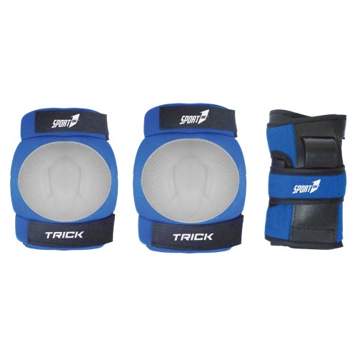 Set Protezioni Ginocchiere Gomitiere Polsiere per Bicicletta Pattini Skateboard