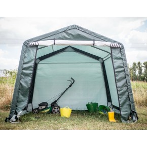 Capanno Gazebo 3x3 Rimessa per Attrezzi Giardino Arredo Impermeabile Capannone 2