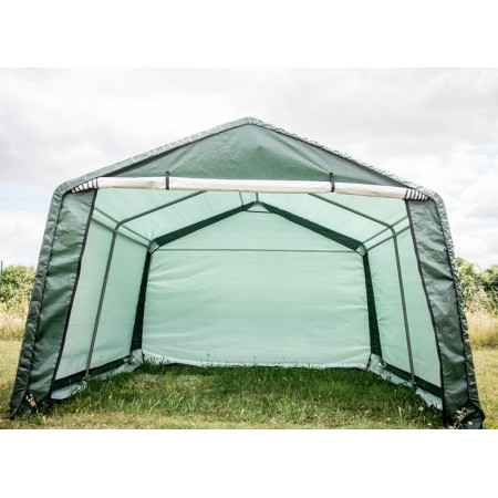 Capanno Gazebo PVC Rimessa per Attrezzi Giardino Arredo Impermeabile Capannone