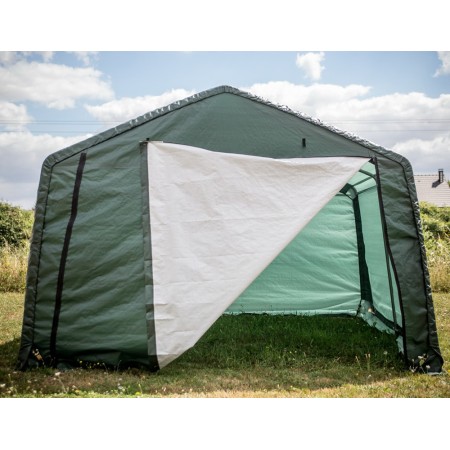 Capanno Gazebo PVC Rimessa per Attrezzi Giardino Arredo Impermeabile Capannone