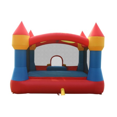 Castello Gonfiabile Gigante Scivolo Gioco Bambini Tappeto Saltarello Medioevo