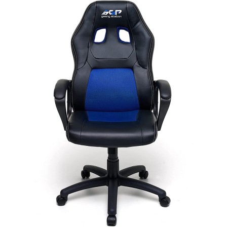 Poltrona Gaming Cameretta Ragazzi Ergonomica con Braccioli e Ruote Sedia Nera