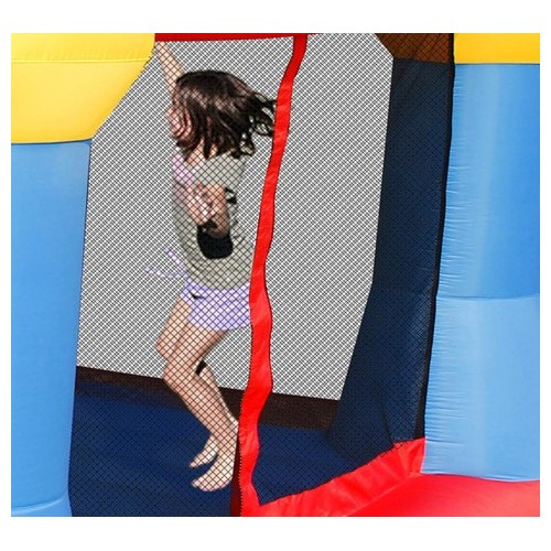 Castello Gonfiabile Gigante Scivolo Gioco Bambini Tappeto Saltarello Medioevo