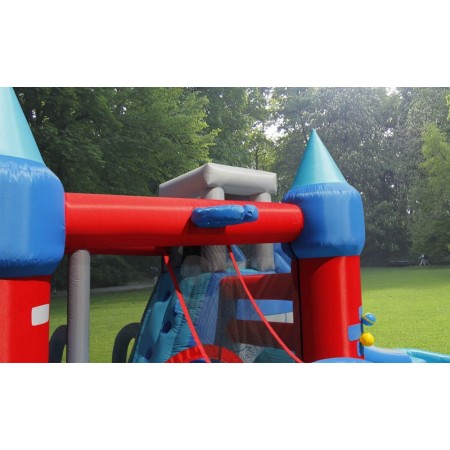 Saltarello Scivolo Gonfiabile Castello Acquatico Gigante Squalo Giochi Acqua