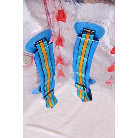Palla Gonfiabile Happy Bumper Ball 1.5 mt con Pompa Aria Pallone Calcio Paraurti