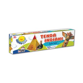 Tenda Indiani da Gioco per Bambini Casetta Playhouse Giardino Cameretta Bimbi 2