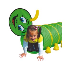 Play Tunnel Bruco Tenda da Gioco per Bambini Casetta Giardino Cameretta Bimbi 2
