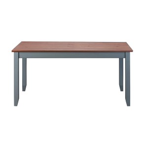 Tavolo Marrone Industrial 160x90 in Legno da Salotto Pranzo Moderno Rettangolare 2
