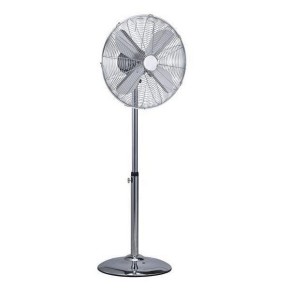 Ventilatore a Piantana da Pavimento Velocità Pale Oscillante Orizzontale 