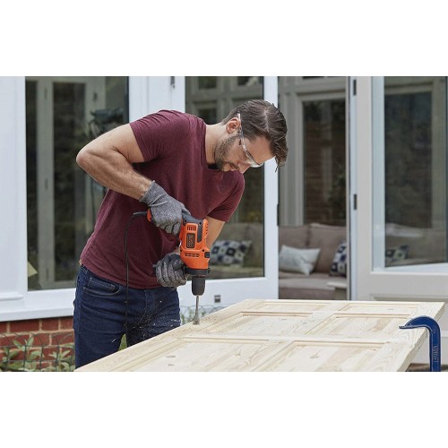 Trapano Avvitatore Black and Decker a Percussione Elettrico Compatto Punte Filo