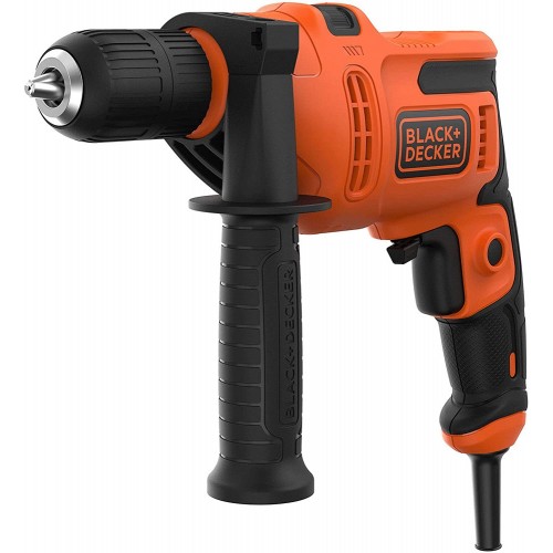 Trapano Avvitatore Black and Decker a Percussione Elettrico Compatto Punte Filo